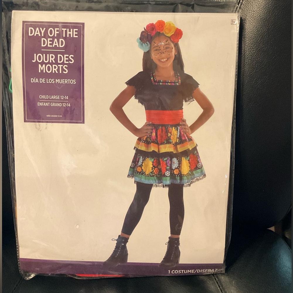 Nw Day of the Dead Costume 12-14
